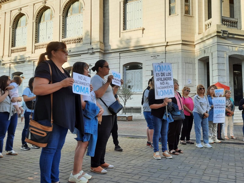 Afiliados a Ioma autoconvocados se reunieron con el Intendente